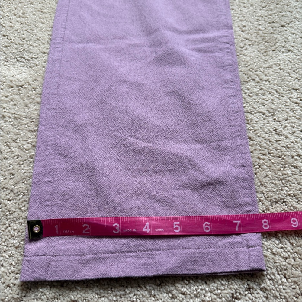 SHEIN Mauve Textured Pants - Picture 7 of 9